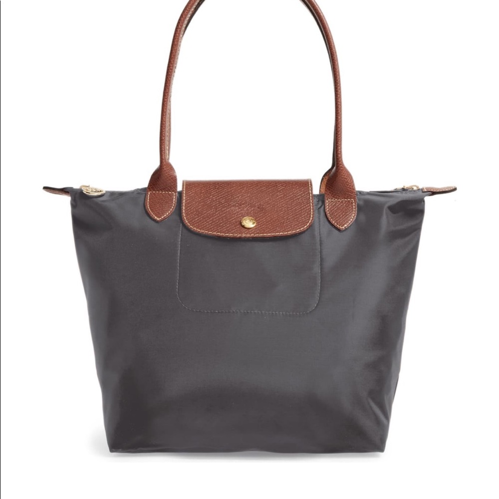 Longchamp Black small Le Plage tote